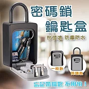 鋁全金密碼鎖防盜鑰匙盒(掛置款) 掛置款灰色