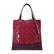 ISSEY MIYAKE 三宅一生 BAOBAO  PRISM7x7雙色手提包(多色)- 紅X酒紅