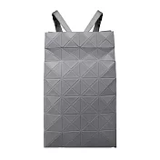 ISSEY MIYAKE 三宅一生 BAOBAO  TRACK 尼龍格紋後背包(多色)- 灰