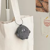 Romane Brunch brother 早午餐兄弟 POPO AirPods毛絨收納包 灰色