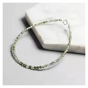 【HERA 赫拉】時尚天然綠幽靈手鍊 J111042603 綠幽靈