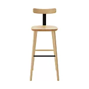 Maruni T&O T3 Bar Stool High 高腳椅 （楓木、黑色鋼腳）