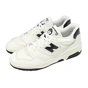 New Balance NB 休閒鞋 550 男鞋 白 黑 低筒 復古 皮革 紐巴倫 BB550YKF-D