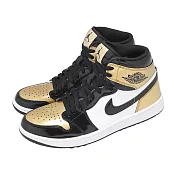 Nike 高爾夫球鞋 Air Jordan 1 High Golf 男鞋 黑 金 AJ1 休閒鞋  DQ0660-002