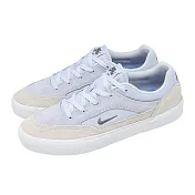Nike 滑板鞋 SB Malor 男鞋 藍 白 麂皮 入門款 休閒鞋  FV6064-007
