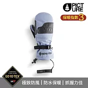 Picture GTX 女防水連指滑雪手套 Grabey Mitts【淺藍-黑/Stonewash】GT0187 (S-L) S 淺藍-黑