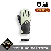 Picture GTX 女防水滑雪手套 Pioneer Gloves/GT0188  S 淺綠-黑