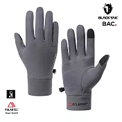 BLACKYAK BAC POWER STRETCH手套 L 灰色