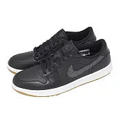 Nike 高爾夫球鞋 Air Jordan 1 Low G 男鞋 防水鞋面 黑 AJ1 休閒鞋 DD9315-005