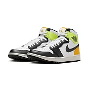 Nike 高爾夫球鞋 Air Jordan 1 High Golf 男鞋 黑橘 AJ1 休閒鞋 DQ0660-105
