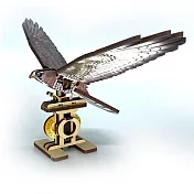 Fuumas 立體可動木質拼圖－灰面鵟鷹