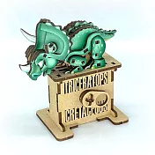 Fuumas 立體可動木質拼圖－三角龍