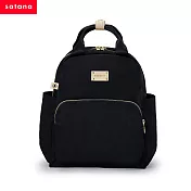 satana - Soldier 星願夢想號後背包 - 亮黑色