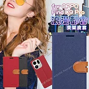 CITY Oppo find x9 pro 浪漫都會支架皮套 黑色
