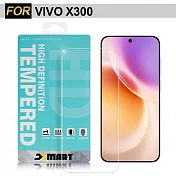 Xmart VIVO X300 薄型 9H 玻璃保護貼-非滿版 單一