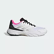 Adidas 愛迪達 Courtjam Control 3 M [JH5136] 男 網球鞋 抗扭 瞬移 緩震 白 紅黑
