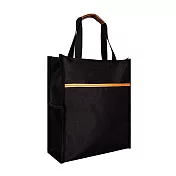 【COMET】大容量牛津布防水手提袋(補習袋 文件袋 防水袋 防水補習袋 大容量補習袋 環保袋 便當袋/BXD001) 黑色