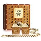 MCM 經典背包淡香精小香墜鍊禮盒(小香7ml*2入)-贈隨機紙袋