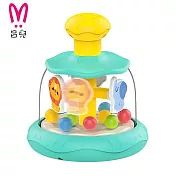按壓動物轉轉樂 綠色
