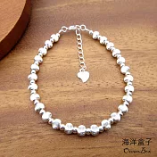 §海洋盒子§☆亮眼貓眼圓球設計S925純銀手鍊.附贈禮盒