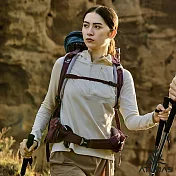 【ATUNAS 歐都納】女款SOLAR-FLEECE保暖刷毛長袖拉鍊連帽衫/帽T/大尺碼A1PS2555W- S 奶油白