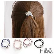 【Hera】赫拉  珍珠多層次綁結髮圈/髮束/手鍊兩用  五入組