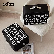 【jbn】時尚字母印花寢具衣物萬用收納袋/棉被防塵袋