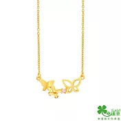 幸運草金飾 怡然天光黃金項鍊
