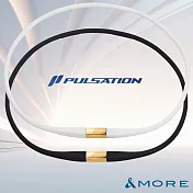 &MORE愛迪莫 Pulsation 脈動能量項鍊 (限量金色款)  M  黑色