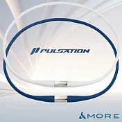 &MORE愛迪莫 Pulsation 脈動能量項鍊 (限量銀色款)  M  黑色