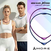 &MORE愛迪莫 X-Pro 超能量鈦鍺項鍊 (炫彩)  S  炫彩藍