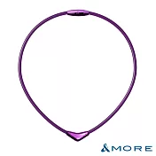 &MORE愛迪莫 X-Pro 超能量鈦鍺項鍊 (炫彩)  S  炫彩紫