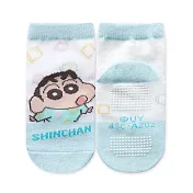 【ONEDER 旺達】蠟筆小新止滑襪 野原新之助幼童直版襪 台灣製童襪- 睡衣小新 SC-A202