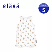 Elava 韓國 嬰幼童安撫 防踢背心 -  沁涼款 - 俏皮兔 S