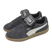 Puma 休閒鞋 Palermo Premium Metallic 男鞋 女鞋 灰 白 麂皮 復古 德訓鞋 404021-02