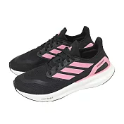 adidas 慢跑鞋 Pureboost 5 W 女鞋 黑 粉 BOOST 反光 緩震 運動鞋 愛迪達 JR2998