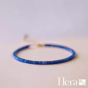 【HERA 赫拉】湛藍青金石極細手串手鍊 H114120502 青金石