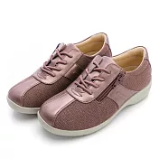 MOONSTAR月星 柔軟宣言休閒鞋 JP23 玫瑰金