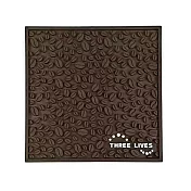 THREE LIVES 咖啡豆吧檯墊(25x25cm) 咖啡