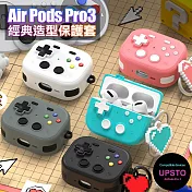 CITY Air Pods Pro3經典造型保護套-附掛鈎 粉色