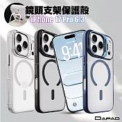 DAPAD iPhone 17 Pro 6.3 鏡頭支架保護殼 透明色