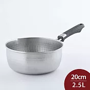 YOSHIKAWA吉川 不鏽鋼雪平鍋 日本製 泡麵鍋 (電磁爐 IH爐可用) 20cm 2.5L