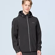 【荒野wildland】男彈性超輕三層山旅機能外套95鐵灰色 M 95鐵灰色