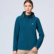 【荒野wildland】女彈性超輕三層山旅機能外套134孔雀藍 M 134孔雀藍