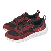 Under Armour UA 越野跑鞋 Charged Verssert 2 男鞋 黑 紅 抗撕裂 麂皮 慢跑鞋 3027178003