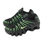 Nike 休閒鞋 Shox TL 男鞋 黑 綠 彈簧鞋 復古 AV3595-012
