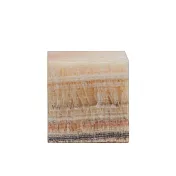 e15 Stop Onyx 縞瑪瑙書擋 (小、棕)