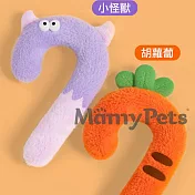 Ｍamy Pets 萌寵寶貝U型高彈寵物睡枕。胡蘿菠 L碼