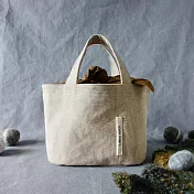 濁河良品 | 撞色便當袋野餐袋 - 彼得兔-奶茶杏