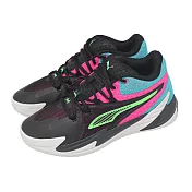 Puma 籃球鞋 Dagger JR 大童 女鞋 黑 彩 入門款 運動鞋 311553-01